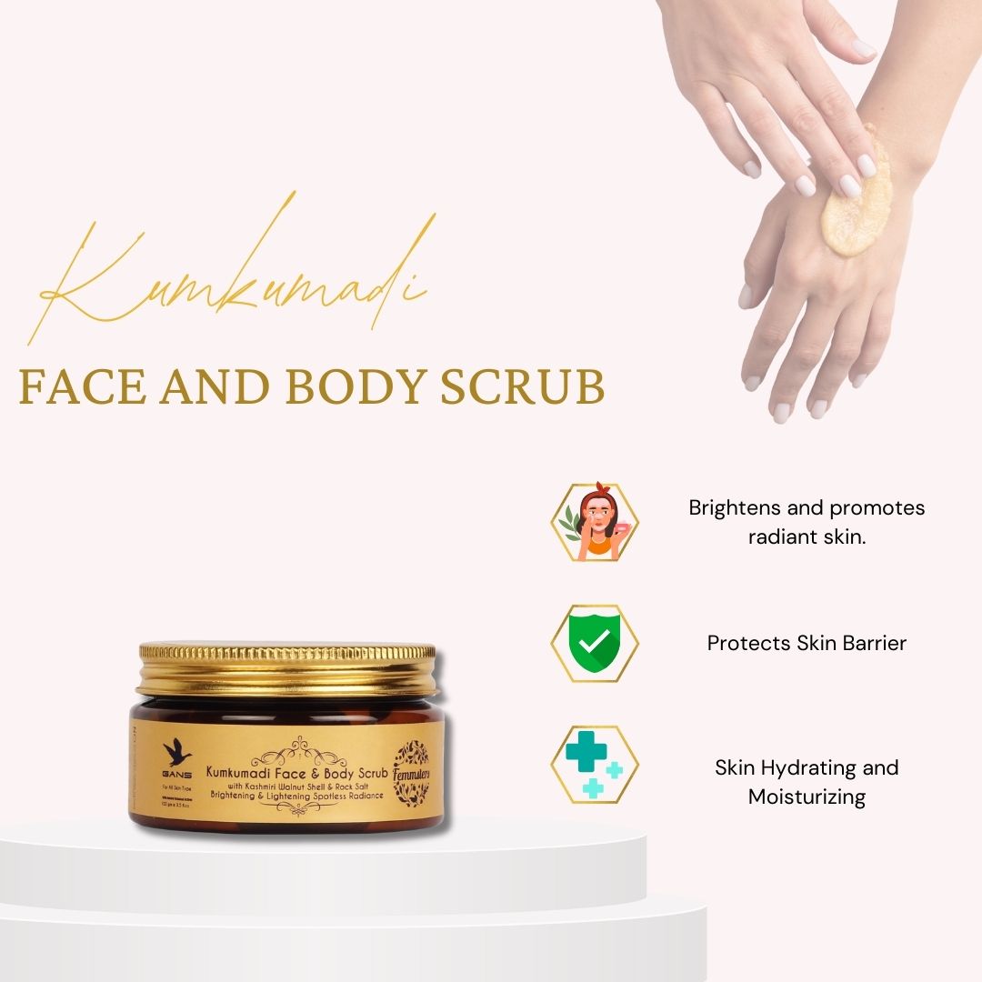 Kumkumadi Face And Body Scrub