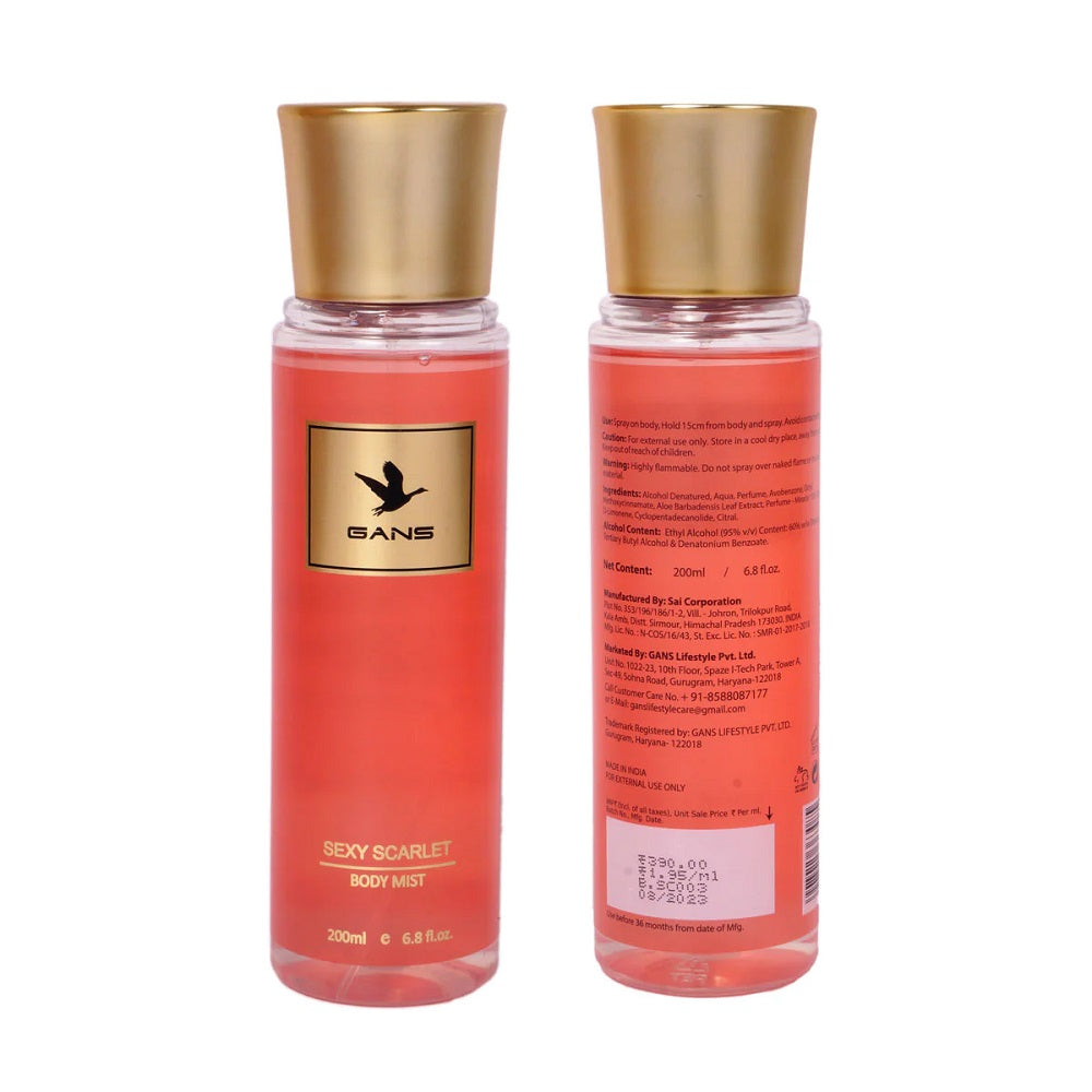 Gans Sexy Scarlet Body Mist 200ML