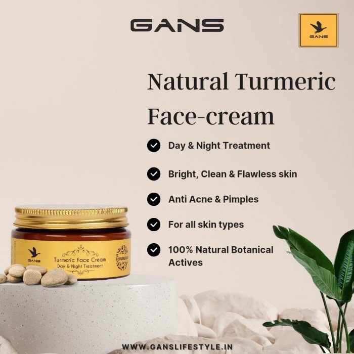 Turmeric Face Cream Day And Night Treatment 100GM