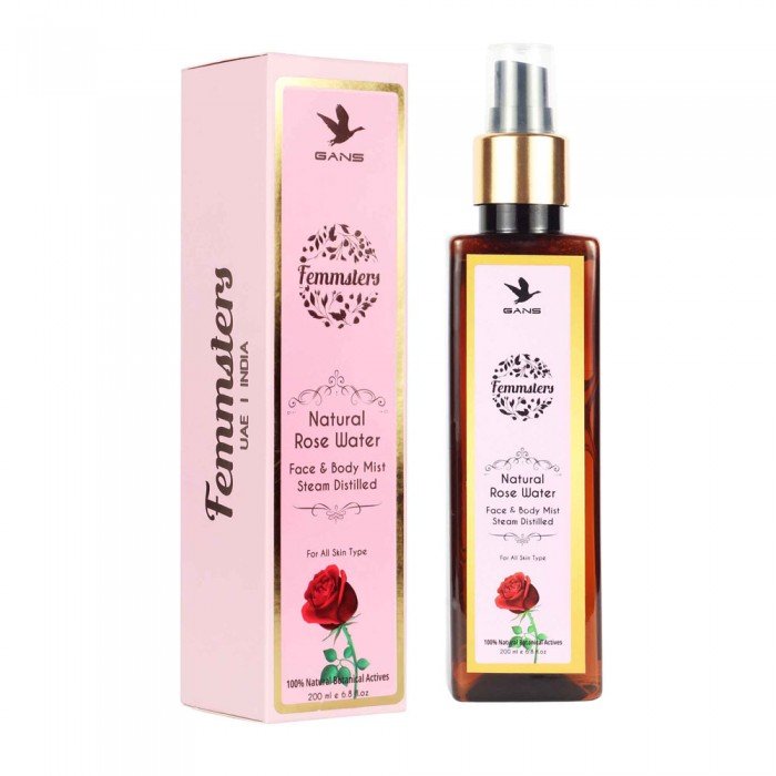 Gans Skincare Natural Rose Water 200ML